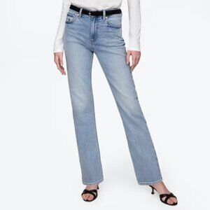 gap high rise ’90s slim straight jeans size 28